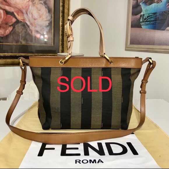 ❌❌FENDI PEQUIN 2 way Shoulder/Handbag 💼 - Picture 2 of 16